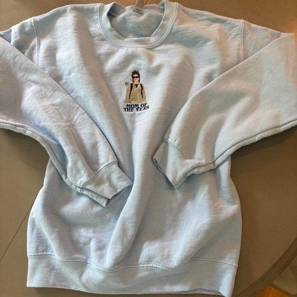 Gildan Women's Blue Jumper